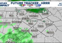 Rain chances ramp up midweek; low-end severe weather risk