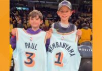 In wake of wildfires, Spurs' Chris Paul, Victor Wembanyama give JJ Redick's sons their game-worn jerseys