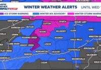 Dangerous travel conditions, ice/snow and flooding possible in the mountains Tuesday and Wednesday