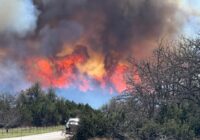 Crews battling 8,640-acre Crabapple wildfire near Fredericksburg, now 40% contained