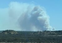 Crews battling 400-acre Crabapple wildfire near Fredericksburg, Texas